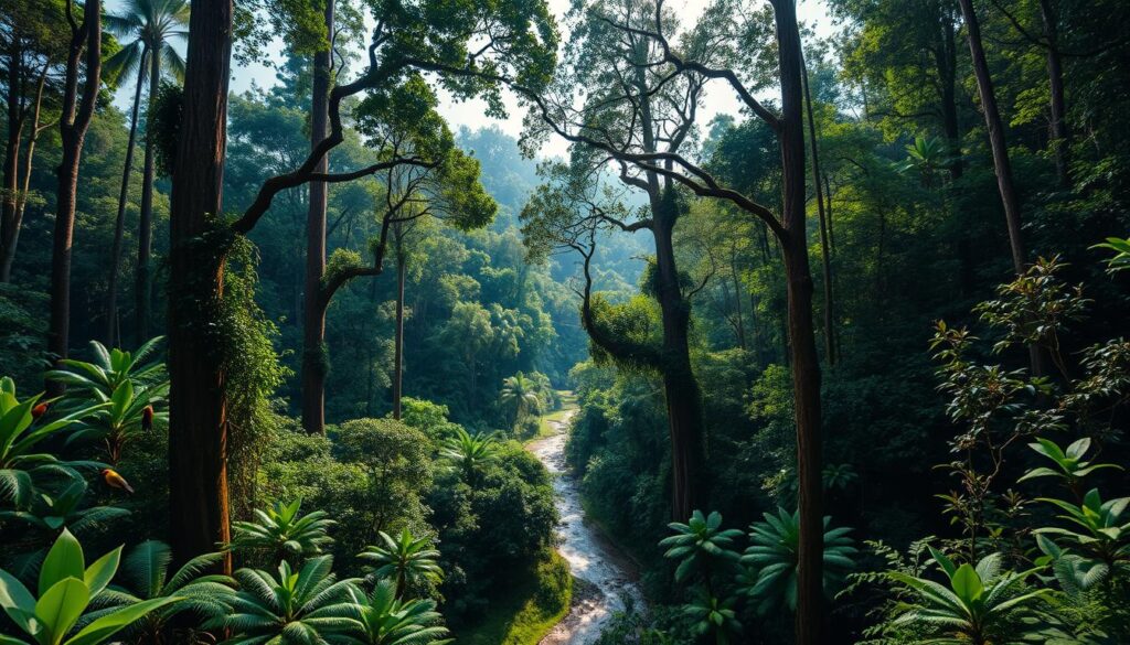 Keindahan Hutan Hujan Kalimantan